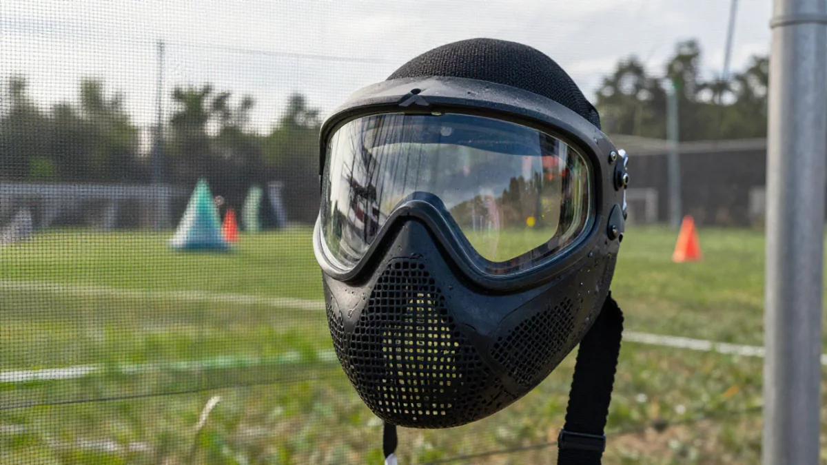 Maska paintballowa i ochrona wzroku